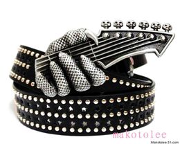 2021 low whole Cool men039s bullets rivet punk skull poker trend bullet Hip hop heavy metal style belts fashion gift 8681168