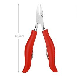 2024 new Paronychia Improved Stainless steel nail clippers trimmer Ingrown pedicure care professional Cutter nipper tools feet toenail for