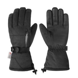 Gloves Winter Warm Snowboard Ski Gloves Men Touch Screen Cycling Skiing Women Snowmobile Waterproof Snow Motorcycle Gloves Windproof