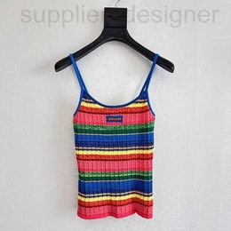 Frauen Tanks Camis Designer 2024 Summer New Mode Strick Camisole Weste 89K1