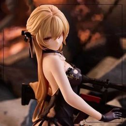 Action Toy Figures Girls Frontline OTS-14 Purple Rain Heart Ver Game Peripheral Figure Model Ornaments Anime Girl Model Desktop Case Decoration Y240425W3OG