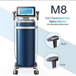 Radio Frequency Microneedle Skin Care Machine Acne Treatment Wrinkle Removal Shrink Pore Face Lifting RF Skin Rejuvenation Equipment 4 Probes