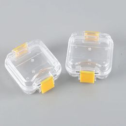 New dental lab supply Plastic denture Tooth Box with Film High Quality Denture Storage Box Membrane Tooth Box