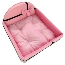 Cat Carriers Crates Houses Cute dogs cats pets puppies detachable nests soft and warm sleeping cotton pads small dog baskets pet beds and sofas 240426