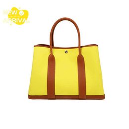 Luxury Bag Designer Bag Fashion Tote Bag New Womens Bag Handbag GARDEN PARTY 36 Handbag Garden Bag Yellow