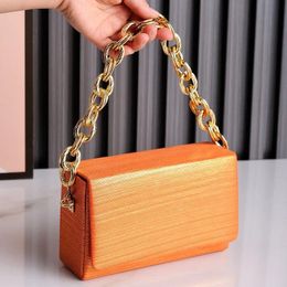 10A Fashion Purses Orange Shoulder Bag PU Bags Brand And Luxury Fashion Designer Handbags Square Wallets Woman Side Cell Phone Bag High Ookm