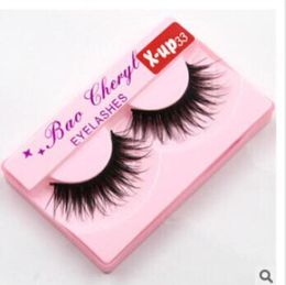 100 Supernatural Lifelike handmade false eyelash 3D strip mink lashes thick fake faux eyelashes Makeup beauty9353462
