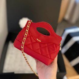 10A Fashion 10CM Fanny Mini Key Shoulder Bag Gold Sacoche Luxury Chain Underarm Bag Trend Coin Matelasse Purse Handbag Club Evening Car Cagj