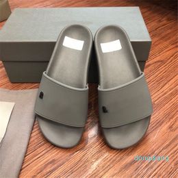 15A Unisex Slippers Classics Letter Slides Luxury Platform Slipper Designer Men Women Flat Sandals Fashion Ladies Sandal Solid Colour Flip Flops Couple Shoes 35-44