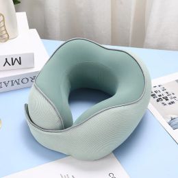 Pillow Ushaped Neck Pillow Memory Foam for Office Travel Nap Cushion Soft and Comfortable Car Seat Home Decor