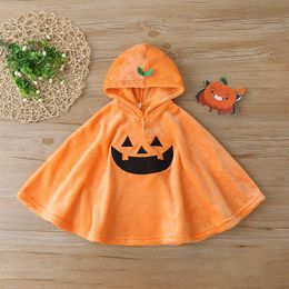 Children's autumn and winter Halloween top fashion shawl baby Europe and the United States windproof warm cute clothing