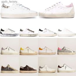 goldenlies gooselies goodes sneakers women New Italy Brand Hi star Sneakers Deluxe Woman Casual Shoes Sequin Classic White Do Old Dirty Super Star designer HX0L