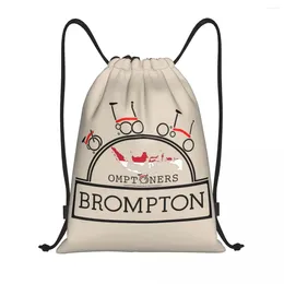 Shopping Bags Bromptons Bike Drawstring Women Men Foldable Sports Gym Sackpack Training Storage Backpacks