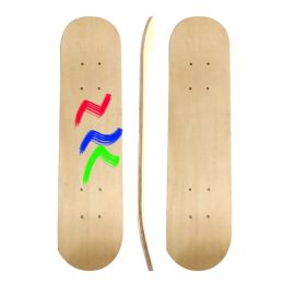 Board 43cm Skateboard Deck Maple Skate Board Blank Adults Kids DIY Handpainted Decorative Board Double Rocker