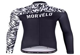 2022 Morvelo Winter Fleece Windproof Cycling Jacket Windjacket Thermal MTB Biking Coat Mens Warm Up Jacket2919079
