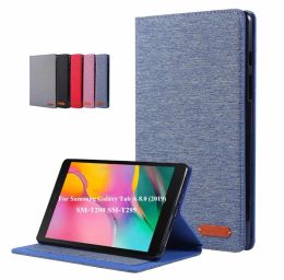 Case For Samsung Galaxy Tab A 8 A8 2019 2021 Case Cowboy Flip Stand Soft Silicon Tablet Cover for Funda Tab A8 SM X200 X205 T290 Case