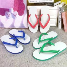 Men Slippers Shoe Beach Slides Designer Shoes Sandals Lady Loafers Flip Flops Summer Rubber Bottom Letter Flat Heel Lazy Luxury Brand Top Leather Non-slip slippers