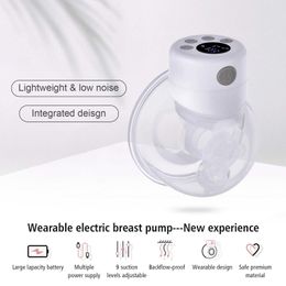 s 2/1 piece S12 hands-free electric silent milk extractor portable wearable wireless breast pump 240424