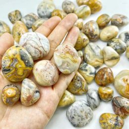 Loose Diamonds 1lb Around 22Pcs Crazy Lace Agate Natural Tumbled Stone (Premium Quality '' Grade) Bulk Wholesale For Energy Crystal Heal