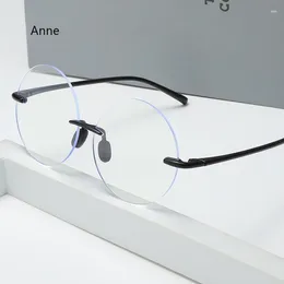 Sunglasses 2024 Round Anti Blue Light Glasses Women Men Classic Square Eyeglasses Frames Transparent Computer Oculos Feminino