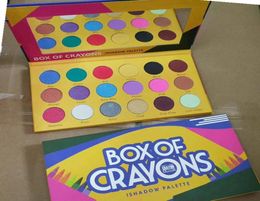 IN STOCKmakeup Palette BOX OF CRAYONS Cosmetics Eyeshadow Palette 18 Colours iSHADOW Palette Shimmer Matte EYE beauty By Epacket8893453