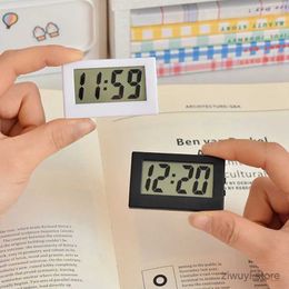 Desk Table Clocks Mini Digital Clock Portable Desk Clock 12 Hour Time Display Table Clock Battery Operated LED Clock Bedroom Decor despertador