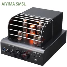 Amplifier AIYIMA SMSL USB lossless Bluetooth hifi WY2P 6P13P 6N1 Vacuum Tube Amplifier 100W 2.0 channel 5200 1943 Digital Amplifier