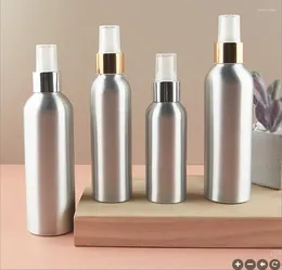 Storage Bottles 100ml120ml Aluminium Metal Bottle Spray Mist Sprayer Perfume Facial Toner Water Flower Toilet Skin Care Packing