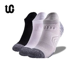 Socks 3Pairs/Lot Coolmax Cotton Socks Man Women Sport Running Sock Cycling Riding Bicycle Bike Football Breathable Basketball Sox