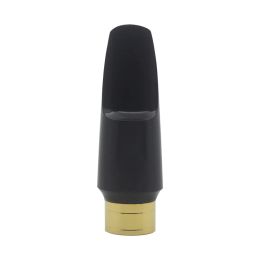 Saxophone Alto Saxophone Sax Mouthpiece Black ABS Mouthpiece Professional Brass Musical Instrument Accessories Saxophone Replacement Parts