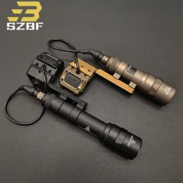 Lights Airsoft Tactical M300 M300B M600B SF Flashlight Offset Mount Side Extension Base UNIT ModButton Switch Fit 20mm Picatinny Rail