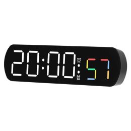 Clocks Available With AAA Batteries Electronic Clock Alarm Clock Highdefinition LED Display Display Electronic Clock Format Conversion