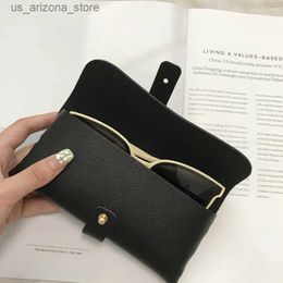 Sunglasses Cases Unisex Classic Glasses Bag Womens Protective Cover Portable Box Reading Accessories Q240426