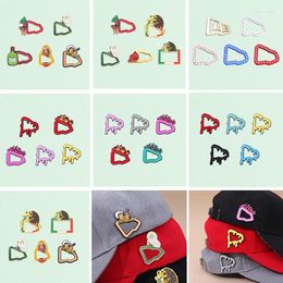 Brooches 5pcs/sets Baseball Caps Enamel Pins Trendy Multicolour Decorative Pin Jewellery For Backpack Hat Lapel Badge Accessories Gift