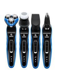 Electric Shaver Beard Trimmer Full Body Water Wash Razor Multifunctional Floating Razor 4 In 1 Kits D454544331
