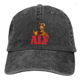 Ball Caps Summer Cap Sun Visor Alien Life Form Hip Hop ALF The Animated Series Cowboy Hat Peaked Hats