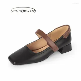 Casual Shoes Women Genuine Leather Flats Leisure Slip On Daily For Ladies Autumn Flat Loafers