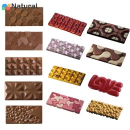 Moulds 29Style Irregular Silicone Chocolate Baking Mould Porous Flower Love Candy Jelly Ice Making Set Cake Decor Soap Candle Mould
