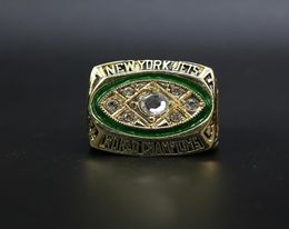 Good quality Fashion Jewelry Newest jets Championship Ring For Men fans cluster Ring 343464913