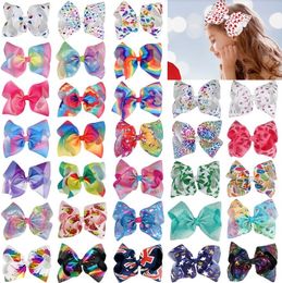 8inch Children Cute Large Bow Hot Love Bow Hairpin Clip Kids Adult Barrettes Baby Decoration Baby Hair Bows Alligator Clips