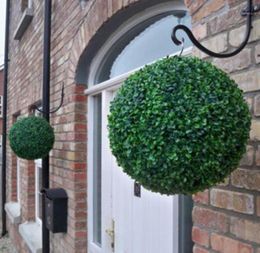 New 1240cm Artificial Grass Topiary Balls OutIndoor Hanging Ball For Wedding Party Diy el Home Yard Garden Decoration19503466