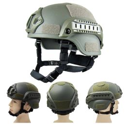 Safety Lightweight Tactical Airsoft Helmet FAST MICH 2000 MH Helmet Outdoor Tactical Paintball CS SWAT Riding Protect Equipment