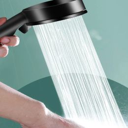 Set Bathroom Shower Head High Pressure Water Saving Shower Mixer OneKey Stop Water Massage Shower Water Faucet Bathroom Accessories