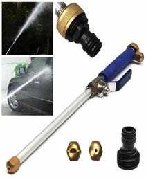 Alloy Wash Tube Hose Car High Pressure Power Water Jet Washer Spray Nozzle Gun with 2 Spray Tips Cleaner Watering Lawn Garden Y2007805298