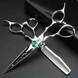 Hair Scissors VG10 6-inch professional hairdresser hairdresser Q240426