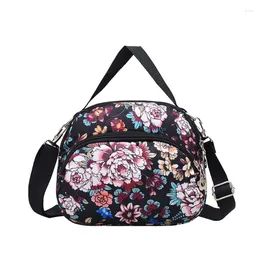 Shoulder Bags 2024 Waterproof Cloth Diagonal Mobile Phone Bag Single Mother Coin Purse Female Casual Outdoor Crossbody