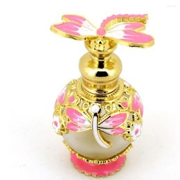 Storage Bottles Durable Lightweight Perfume Bottle Ornament Butterfly/Dragonfly Pattern Liquid Dubai Arabian Style