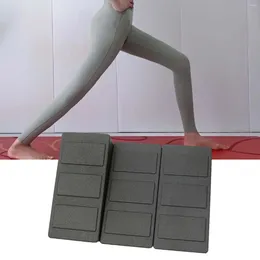 Yoga Blocks 3x Squat Wedge AntiSlip Incline Leg Stretch Footrest Cushion Slant Board For Squats Fitness Tight Calves Workout Sports