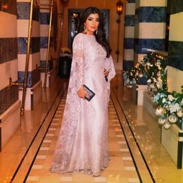 Arabic Muslim The Elegant Of Bride Mother Dubai Drees With Lace Long Wrap Robe De Soiree Vestido Longo Women Guest Wedding Party Gowns Formal Prom Evening o