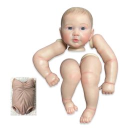 Dolls NPK 19inch Finished Reborn Piper Doll Size Already Painted Kits Very Lifelike Baby with Cloth body Many Details Veins